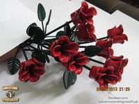 Купить кованые розы в Мурманске